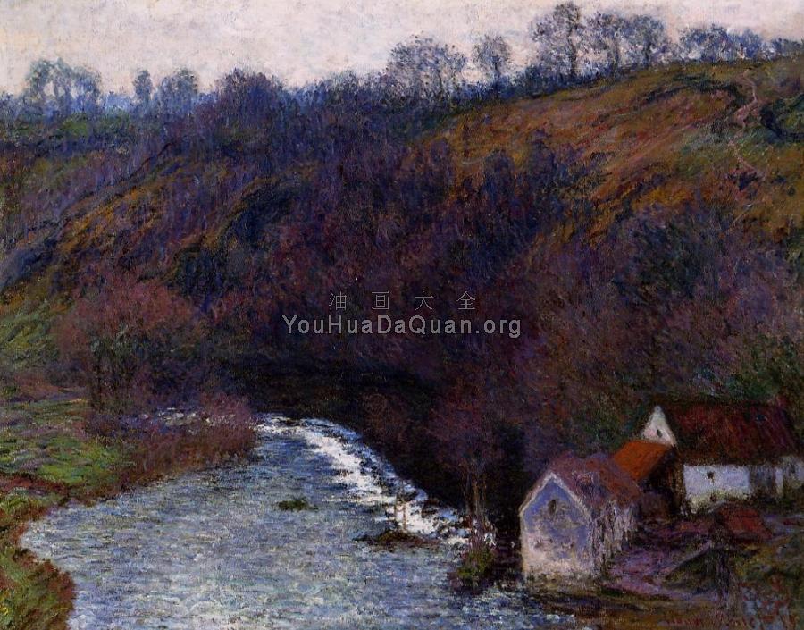 The Mill at Vervy - 克劳德·莫奈